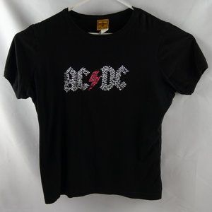 AC/DC Women's Rockware Size 16 Black Shirt